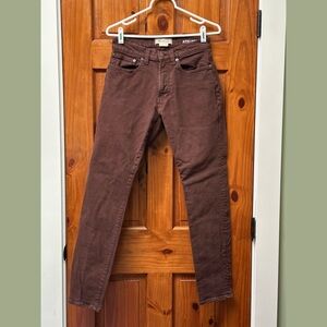 Madewell Men's 28x30 Athletic Slim Jeans